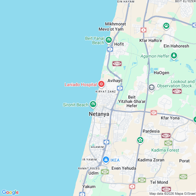 Approximate location