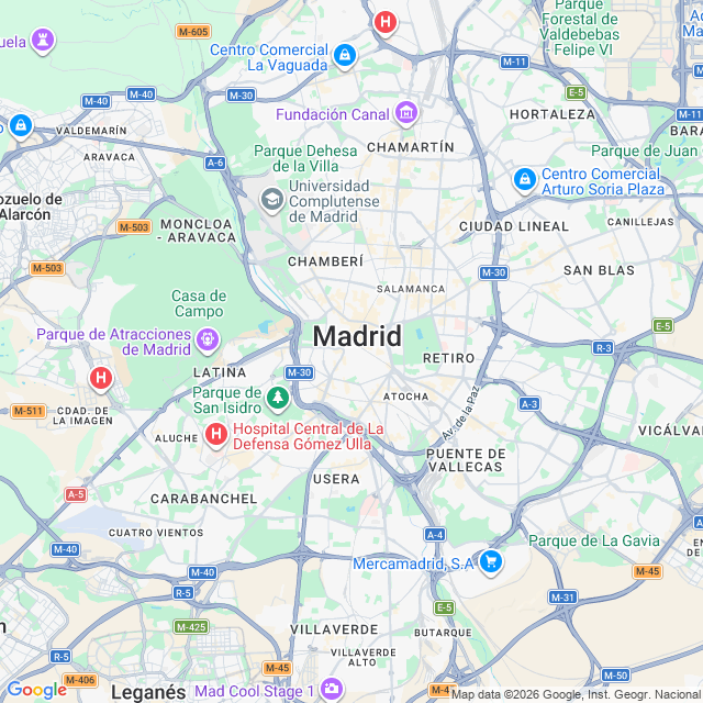 Approximate location