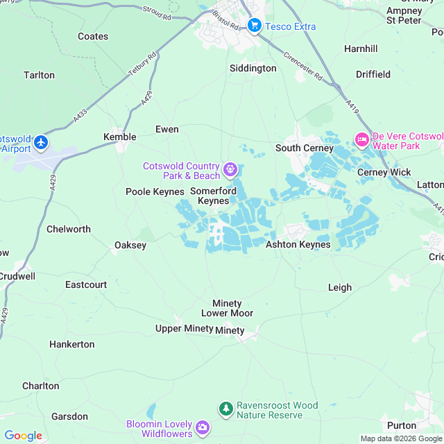 Approximate location