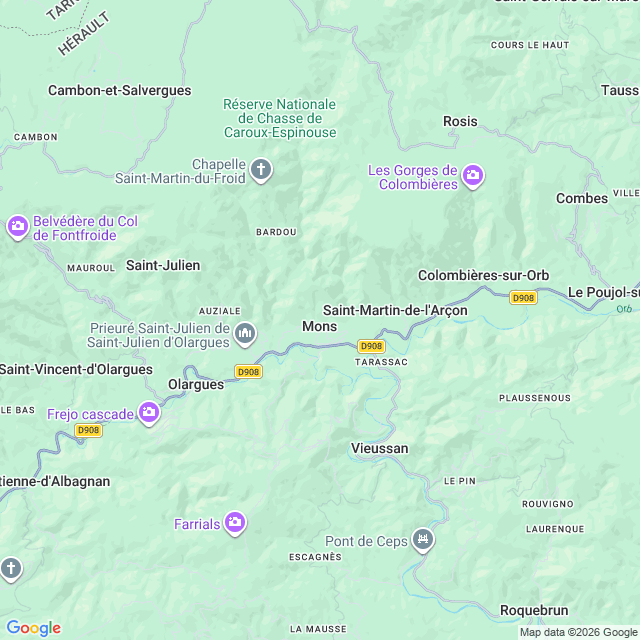 Approximate location
