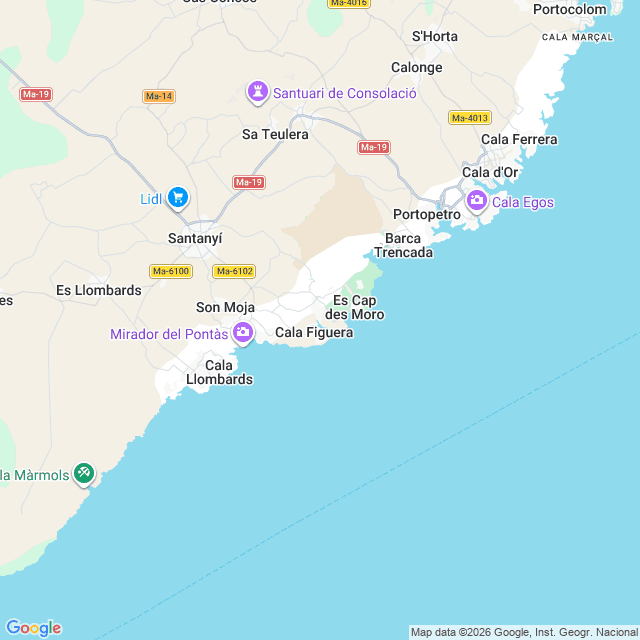 Approximate location