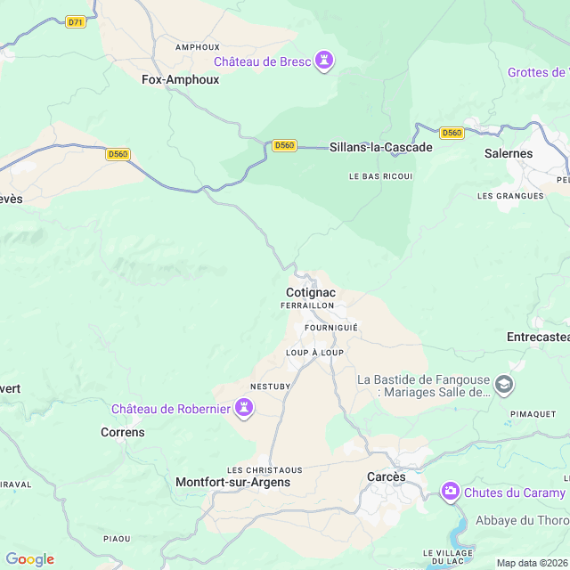 Approximate location