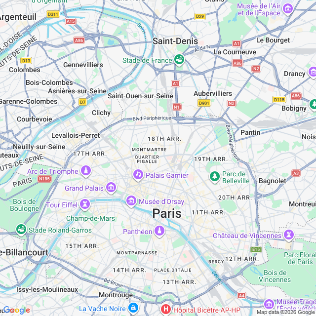 Approximate location
