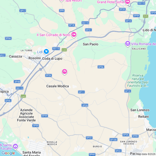 Approximate location