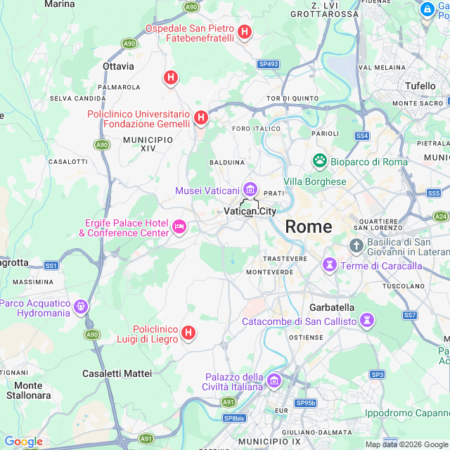 Approximate location