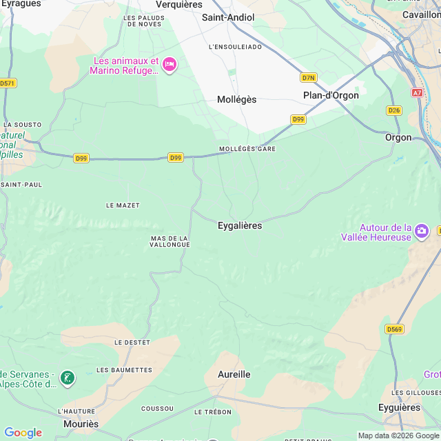 Approximate location