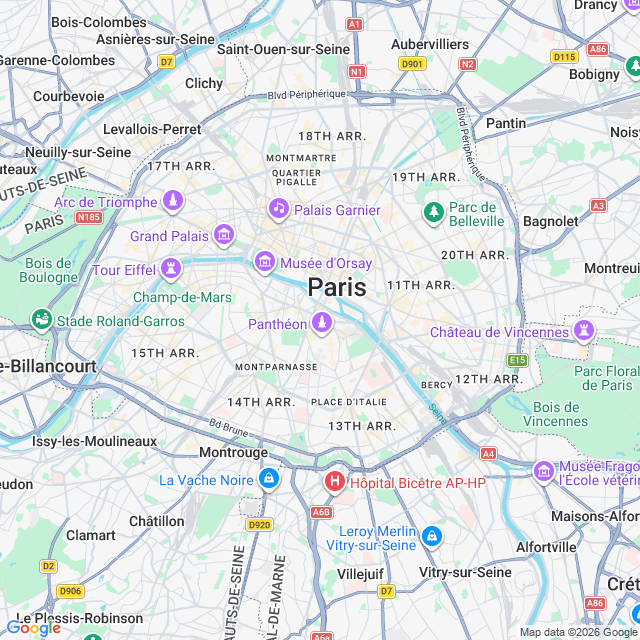 Approximate location