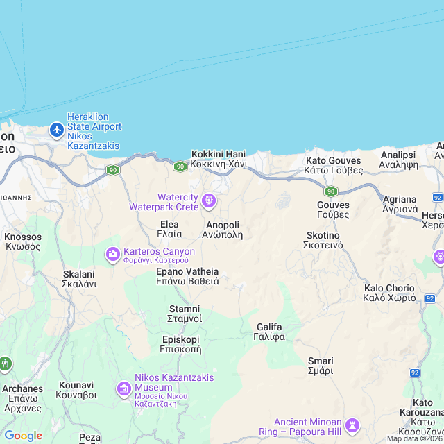 Approximate location