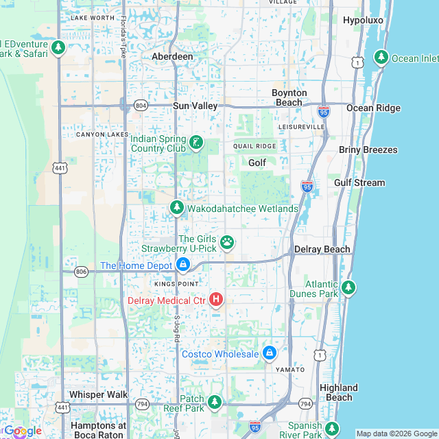 Approximate location