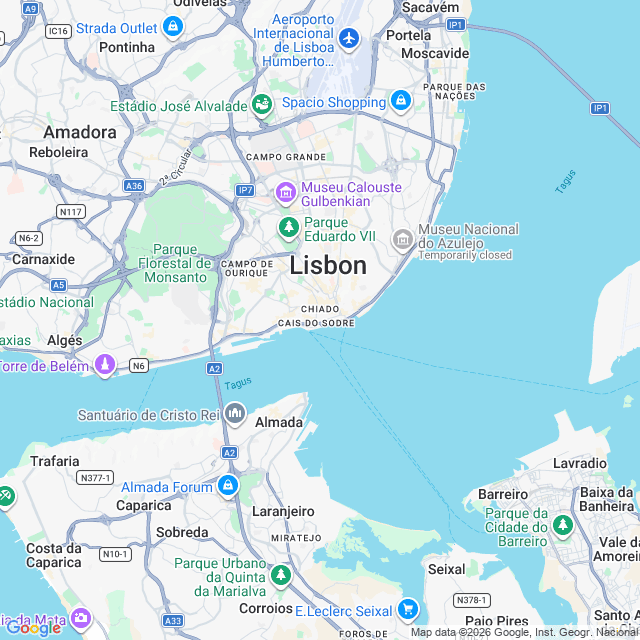 Approximate location