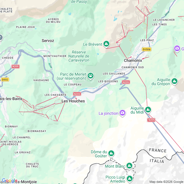 Approximate location
