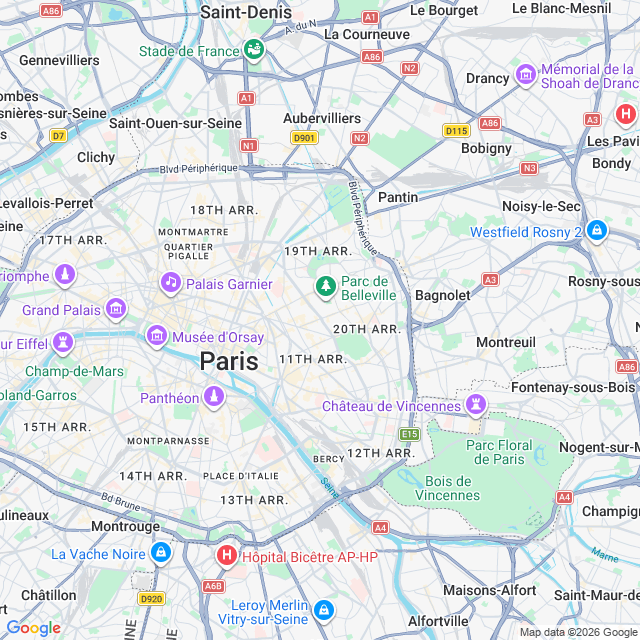 Approximate location