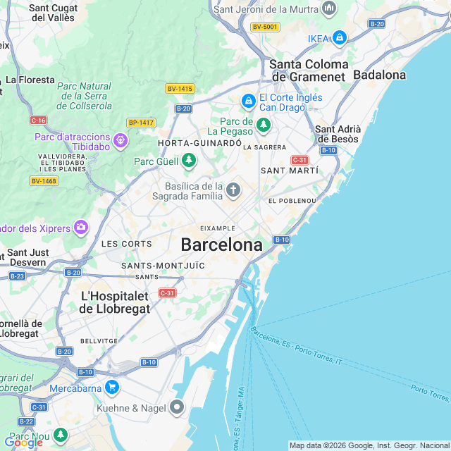 Approximate location