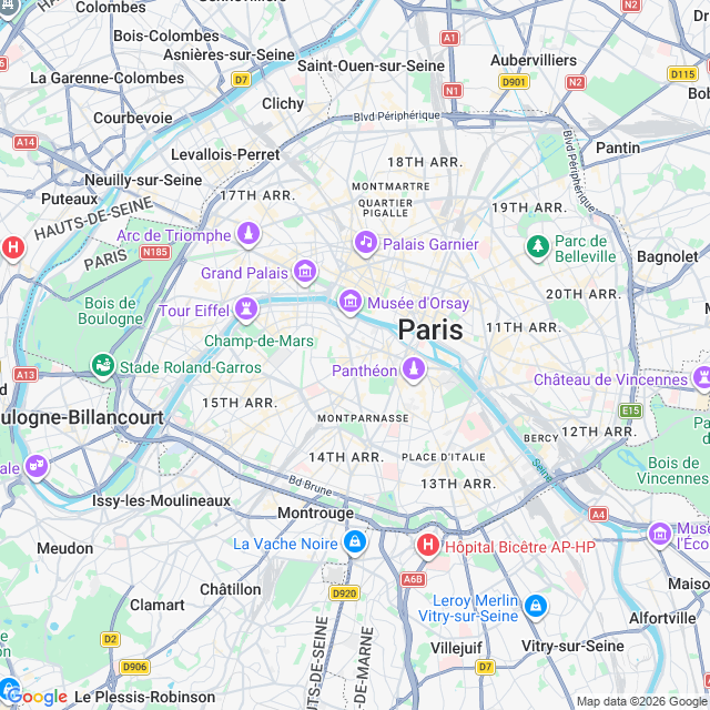 Approximate location