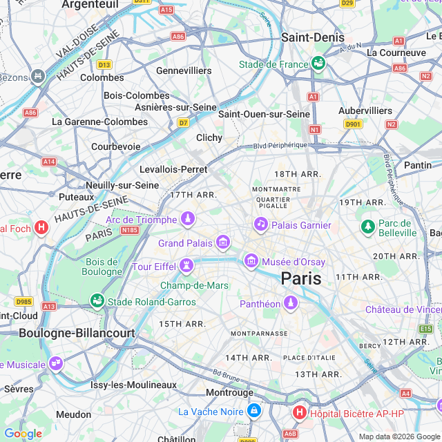Approximate location