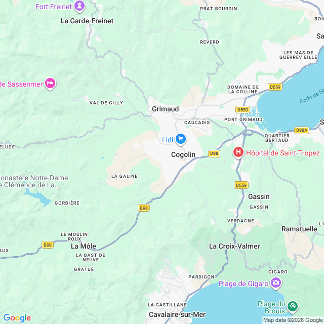 Approximate location