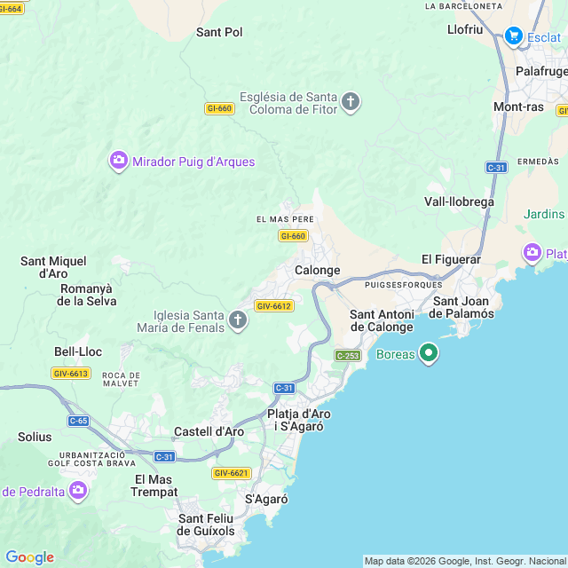 Approximate location
