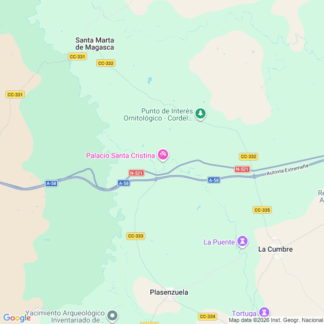 Approximate location