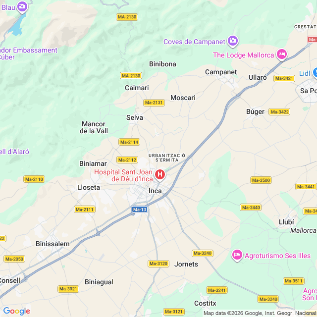 Approximate location