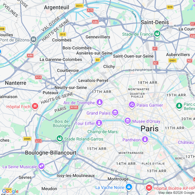 Approximate location