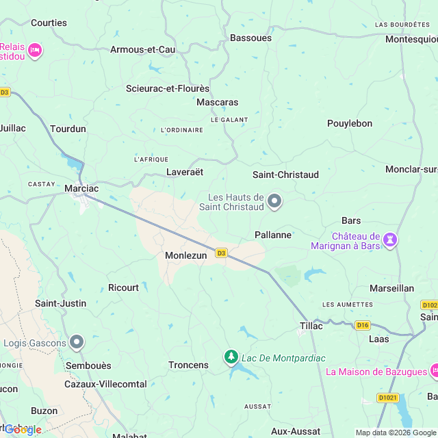 Approximate location