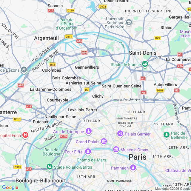 Approximate location