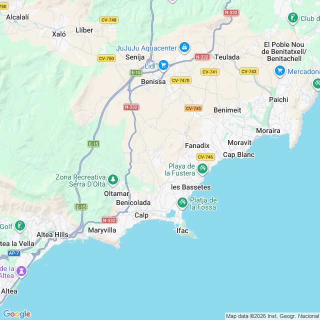 Approximate location