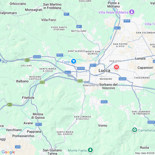 Approximate location