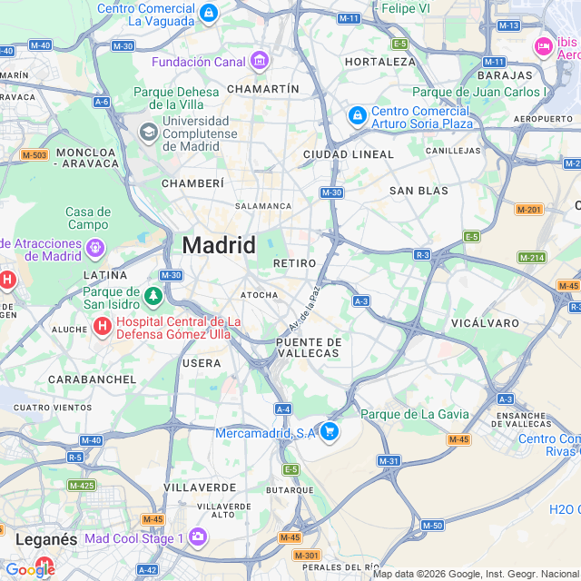 Approximate location