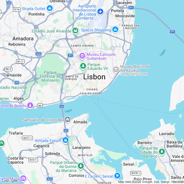 Approximate location