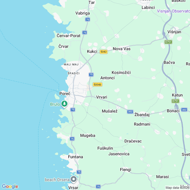 Approximate location