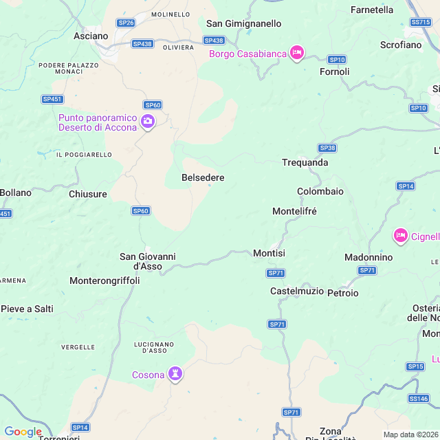 Approximate location
