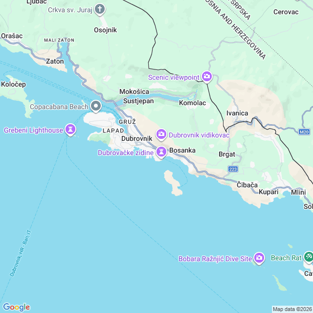 Approximate location
