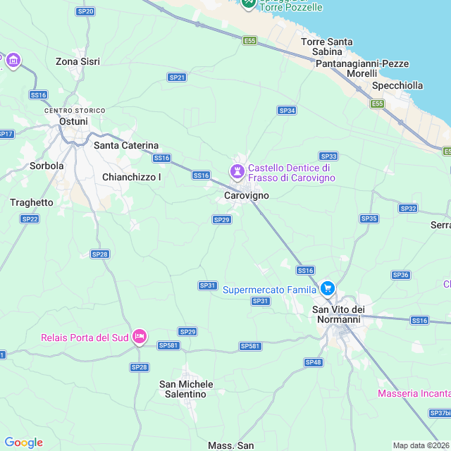 Approximate location