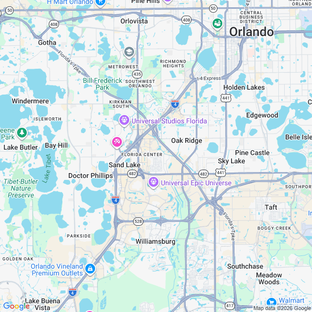 Approximate location