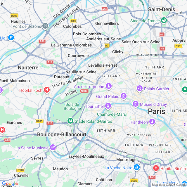 Approximate location