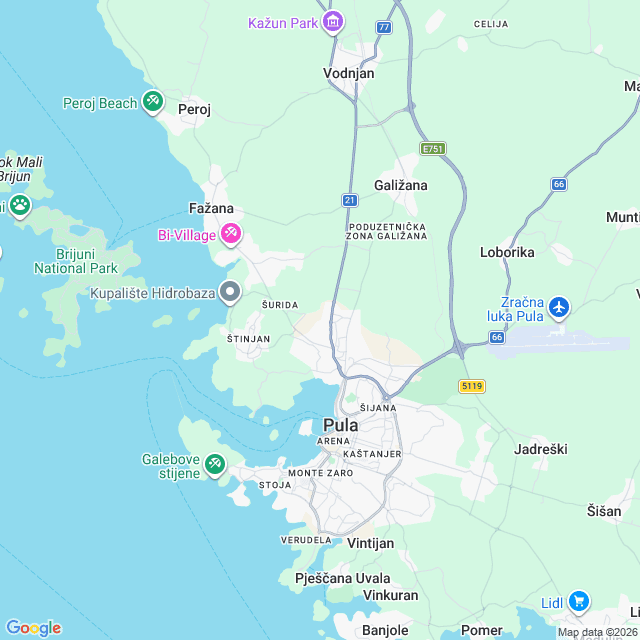 Approximate location