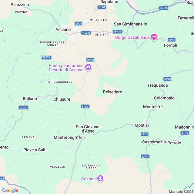 Approximate location