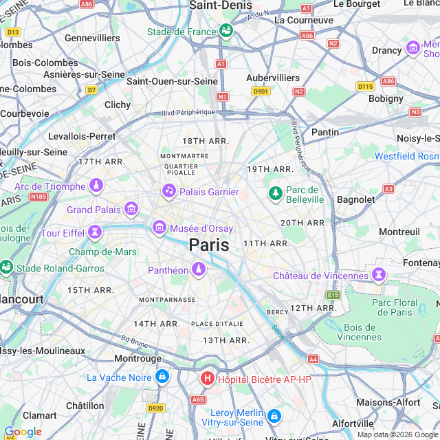 Approximate location