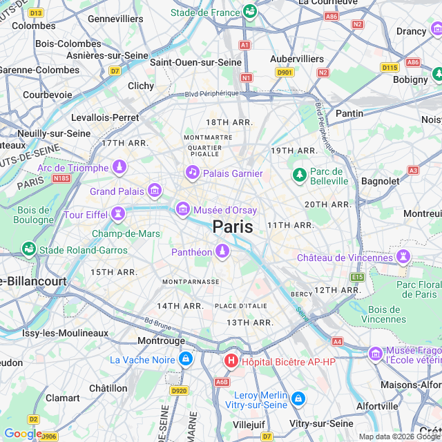 Approximate location