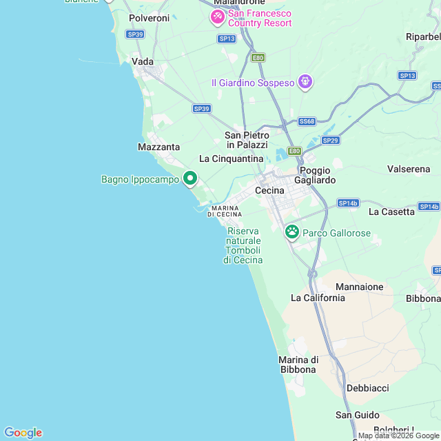 Approximate location