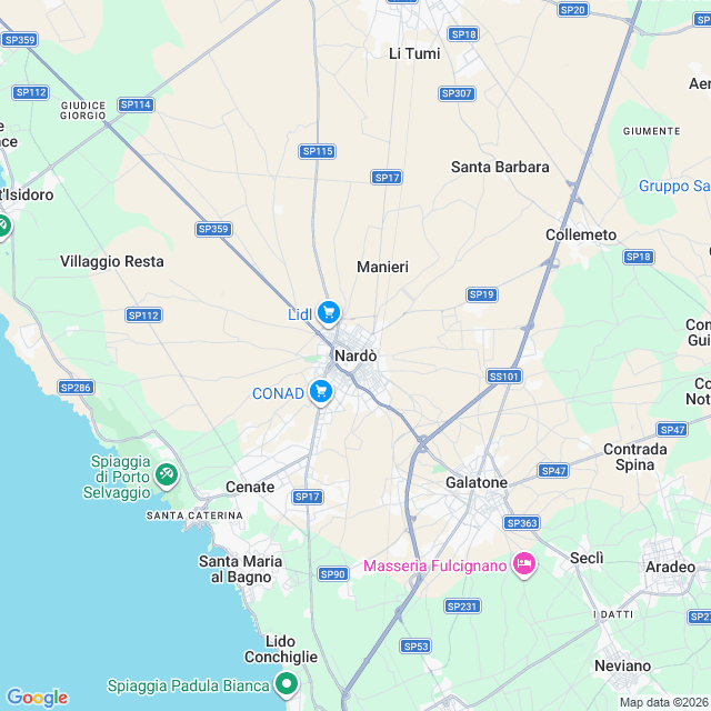Approximate location