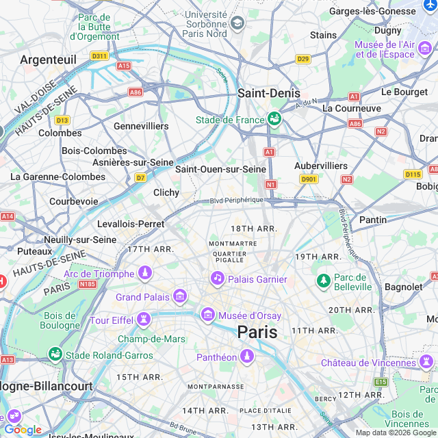 Approximate location