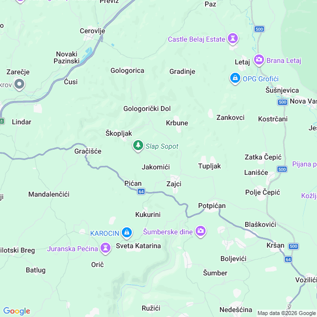 Approximate location