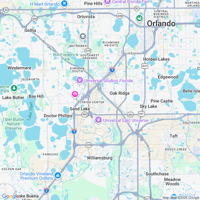 Approximate location