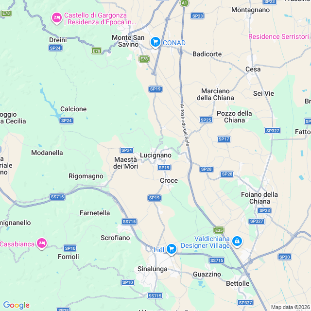 Approximate location