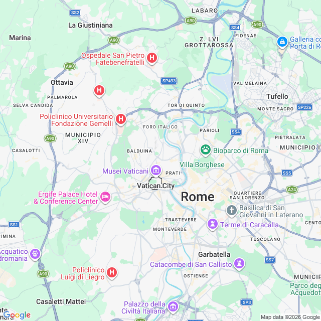 Approximate location