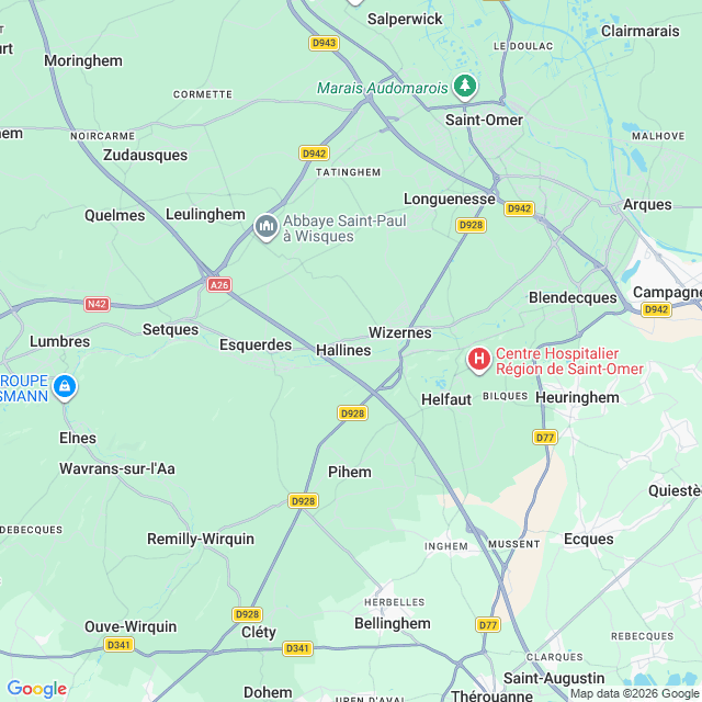 Approximate location