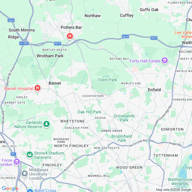 Approximate location