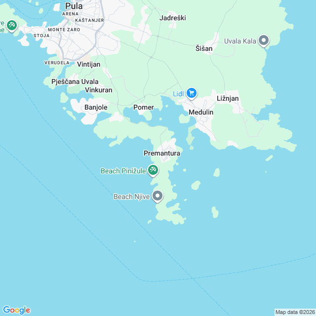 Approximate location